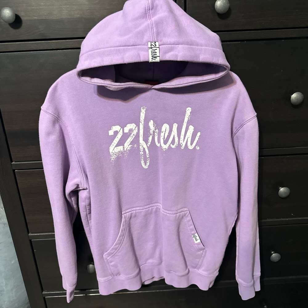 22 Fresh Purple Hoodie